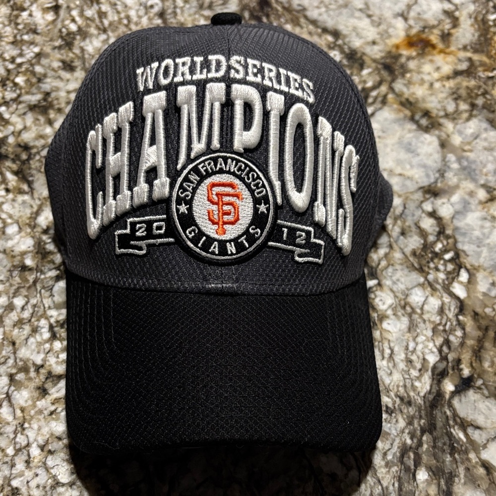 San Francisco Giants 2012 Champions Black Cap